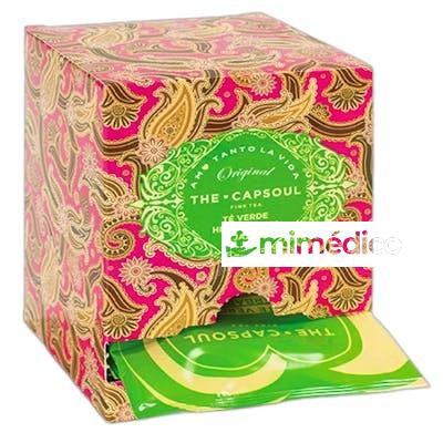 PIRAMIDES ENSOBRADAS TE VERDE HIERBABUENA JAZMIN 15 U THE CAPSOUL