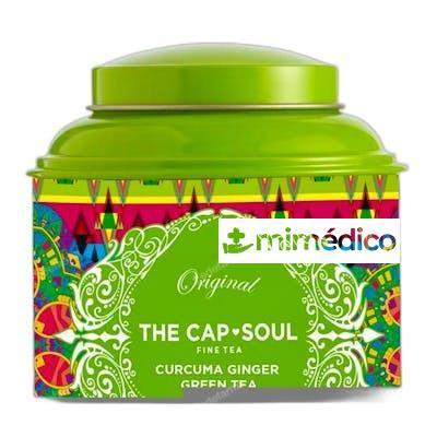 TE GRANEL VERDE JENGIBRE CURCUMA 100 GR THE CAPSOUL