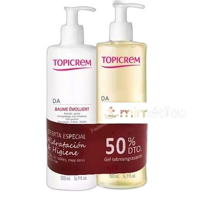 TOPICREM DA PROTECT BALSAMO EMOLIENTE 500 ML GEL LIMPIADOR 5 TOPICREM