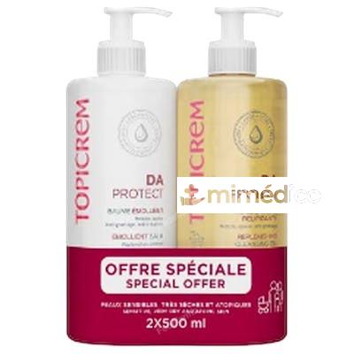 DA PROTECT BALSAMO EMOLIENTE 500 ML GEL LIMPIADOR 500 ML PAC TOPICREM