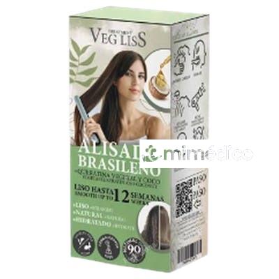 VEG LISS ALISADO BRASILENO CON QUERATINA VEGETAL Y COCO 2 U VEG LISS