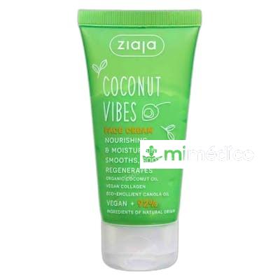 COCONUT ORANGE VIBES CREMA FACIAL NUTRITIVA 50 ML ZIAJA
