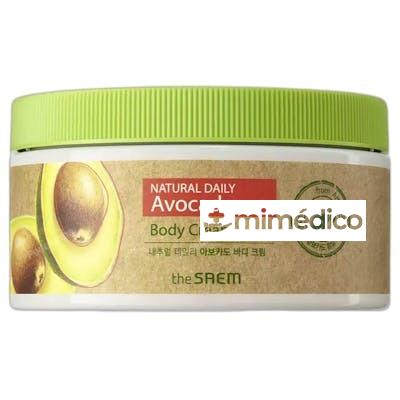 NATURAL DAILY AVOCADO CREMA CORPORAL 300 ML THE SAEM
