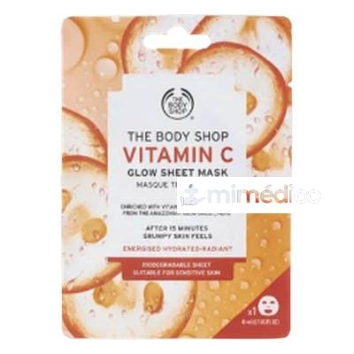 VITAMIN C GLOW SHEET MASK 18 ML THE BODY SHOP