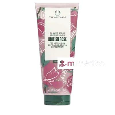 BRITISH ROSE SHOWER SCRUB 200 ML THE BODY SHOP