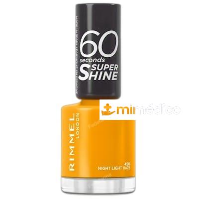 60 SECONDS SUPER SHINE ESMALTE DE UNAS 450NIGHT LIGHT HAZE 8 RIMMEL LONDON