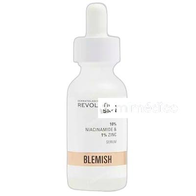 BLEMISH 10 NIACINAMIDE 1 ZINC SERUM 30 ML REVOLUTION SKINCARE