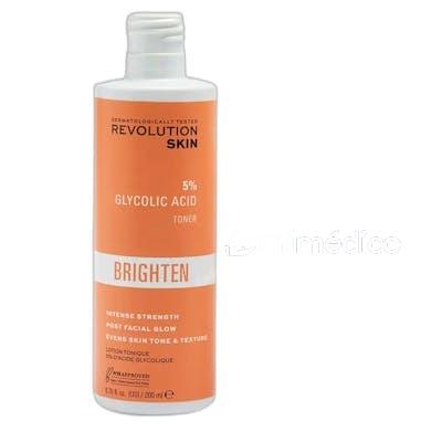 GLYCOLIC ACID TONIC 5 CLEANSE AND CONDITION SKIN TONE 200 ML REVOLUTION SKINCARE