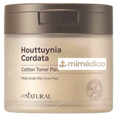 HOUTTUYNIA CORDATA COTTON TONER PAD 60 U ALL NATURAL