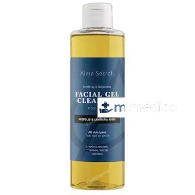 GEL LIMPIADOR FACIAL PURIFICANTE 200 ML ALMA SECRET