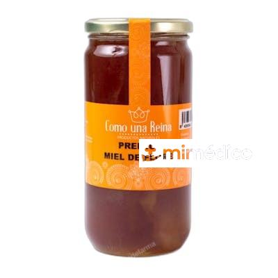MIEL DE MILFLORES TARRO CRISTAL PREMIUM 1000 GRS COMO UNA REINA
