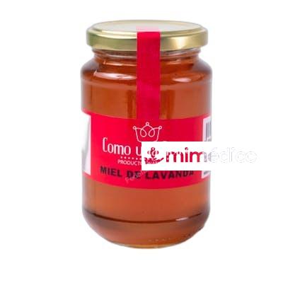 MIEL DE LAVANDA TARRO CRISTAL 300 GRS COMO UNA REINA