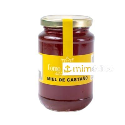 MIEL DE CASTAÑO TARRO CRISTAL 300 GRS COMO UNA REINA