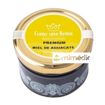 MIEL DE AGUACATE TARRO CRISTAL PREMIUM 600 GRS COMO UNA REINA