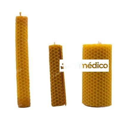 CERA PURA ABEJA VELA CERA 10 X 2 CM COMO UNA REINA
