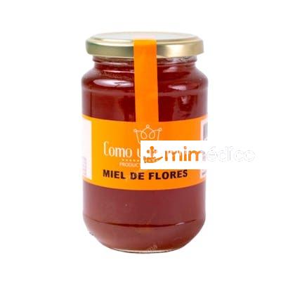 MIEL DE MILFLORES TARRO CRISTAL 300 GRS COMO UNA REINA