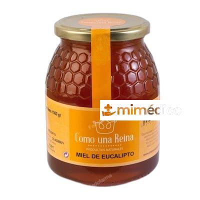 MIEL DE EUCALIPTO TARRO CRISTAL 1000 GRS COMO UNA REINA