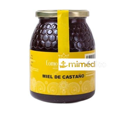 MIEL DE CASTAÑO TARRO CRISTAL 1000 GRS COMO UNA REINA