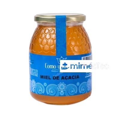 MIEL DE ACACIA TARRO CRISTAL 1000 GRS COMO UNA REINA