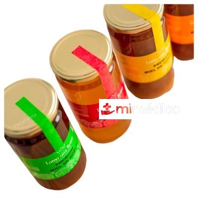 MIEL DE TILO TARRO CRISTAL 300 GRS COMO UNA REINA