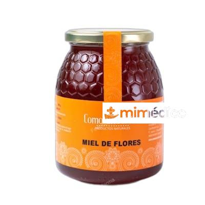 MIEL DE MILFLORES TARRO CRISTAL 1000 GRS COMO UNA REINA