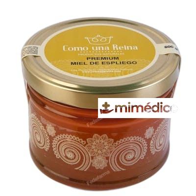 MIEL DE ESPLIEGO TARRO CRISTAL PREMIUM 600 GRS COMO UNA REINA