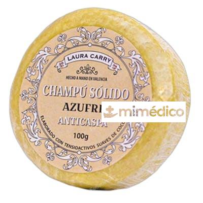 CERA PURA ABEJA CHAMPU ANTICASPA DE AZUFRE 100 GRS LAURA CARRY