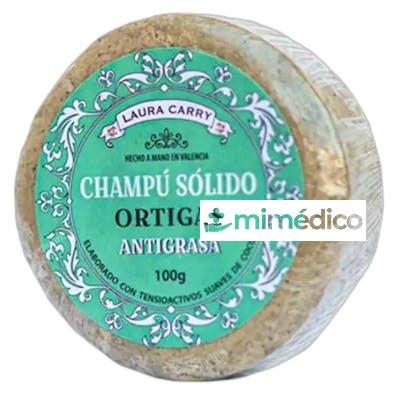 CERA PURA ABEJA CHAMPU ANTIGRASA DE ORTIGAS 100GRS LAURA CARRY