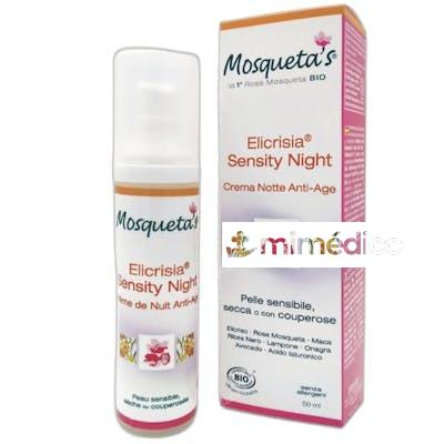 ELICRISA SENSITY NIGHT ROSA MOSQUETA 50 ML. ECO MOSQUETA´S