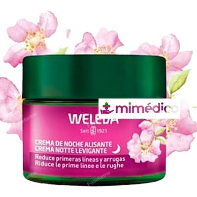 CREMA DE NOCHE ALISANTE ROSA MOSQUETA Y TE BLANCO 40ML. WELEDA