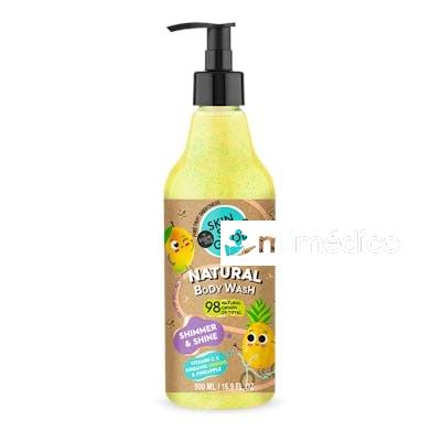 GEL DE DUCHA NATURAL ""SHIMMER -SHINE "" 500 ML. SKIN SUPER GOOD
