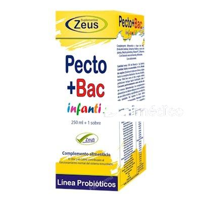 PECTO+BAC INFANTIL 250 ML+1 SBRS ZEUS