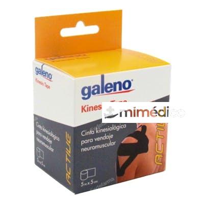 GALENO KINESIO TAPE 5 M X 5 CM NEGRO GALENO