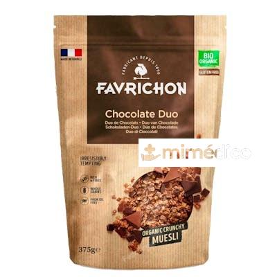 CRUNCHY MUESLI CHOCOLATE DUO 375 GR. BIO SIN GLUTEN FAVRICHON