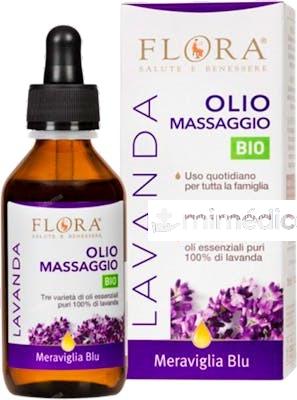 ACEITE DE MASAJE LAVANDA ARMONIZANTE RESTAURADOR 100 ML. FLORA
