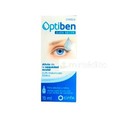OPTIBEN OJOS SECOS GOTAS 15 ML OPTIBEN