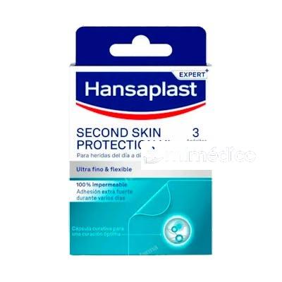 HANSAPLAST SECOND SKIN PROTECTION 3 PARCHES 7 X 6 CM HANSAPLAST