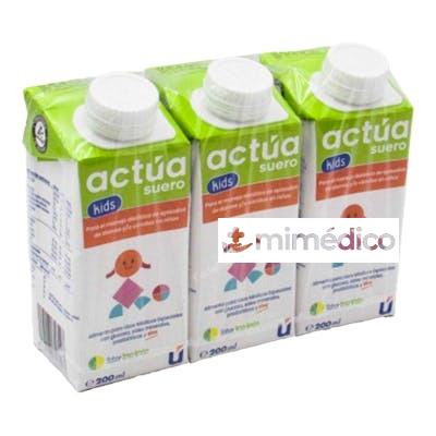 ACTUA SUERO KIDS 200 ML LIMA-LIMON ACTUA