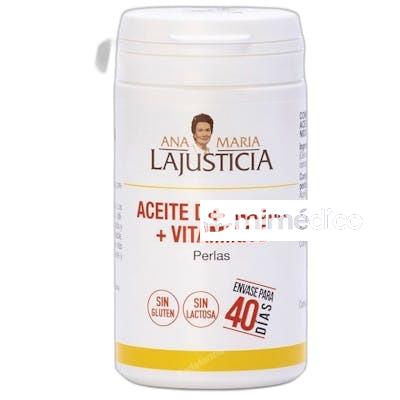 LAJUSTICIA ACEITE ONAGRA +VIT E 80 PERLAS ANA MARIA LAJUSTICIA