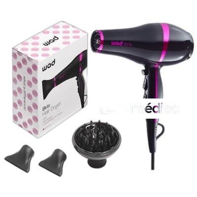 SECADOR BRIS NEGRO/ROSA WAD PROFESSIONAL BEAUTY
