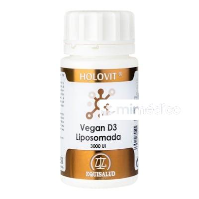 HOLOVIT VEGAN D3 LIPOSOMADA 3000UI 50 CAP. EQUISALUD