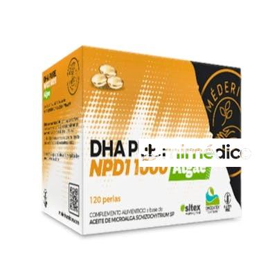 DHA PURE NPD1 1000 ALGAE 120 PERLAS MEDERI NUTRICION INTEGRATIVA