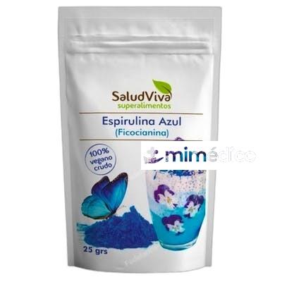 SPIRULINA AZUL POLVO 25 GR. ECO SALUD VIVA