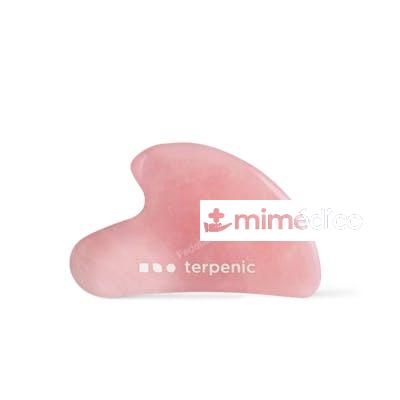 GUA-SHA PIEDRA CUARZO ROSA TERPENIC