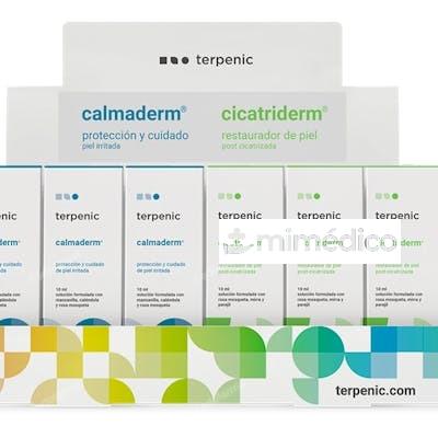 PACK EXPOSITOR CALMADERM + CICATRIDERM 9+9X10ML TERPENIC