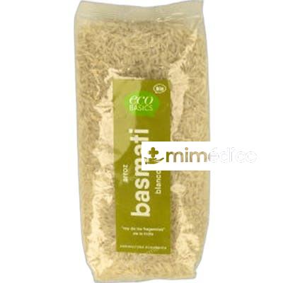 ARROZ BASMATI BLANCO 500 GR BIO ECOBASICS