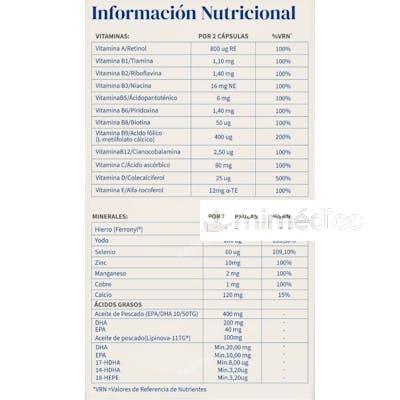 EXELVIT ESENCIAL LACTANCIA 30 CAP. EXELTIS