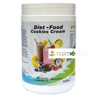 DIET FOOD COOKIES CREAM 500 GR. NALE