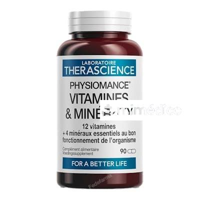 VITAMINAS Y MINERALES 90 CAPS THERASCIENCE