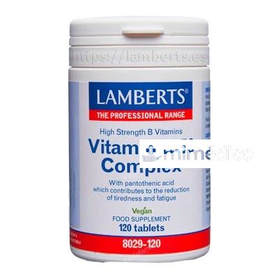 COMPLEJO VITAMINAS B 50 120 TAB LAMBERTS